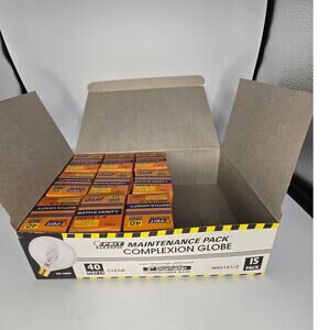 Feit‎ 9 40-watt Completion Globe Bulbs NIB